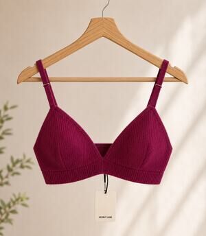 NWT: Helmut Lang Berry Bra in size M/L